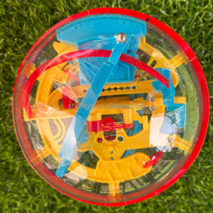 Jeux de réflexion magiques, boule de <span class=keywords><strong>labyrinthe</strong></span>, <span class=keywords><strong>jeu</strong></span> de sphère de <span class=keywords><strong>labyrinthe</strong></span> 3D, 100 défis de puzzle de <span class=keywords><strong>labyrinthe</strong></span> - Product Image 5