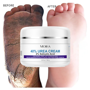 Crème de Soin des Pieds pour Talons Fissurés Exfoliante Anti-Crevasses Élimination des Peaux Mortes Réparation et Blanchiment des Pieds à l'Urée - Product Image 1