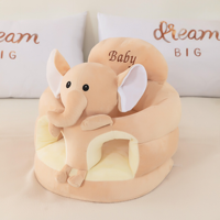 Canapé pour bébé, chaise de soutien pour bébé, siège de toilette en peluche en forme d'animal, chaise haute pour tout-petit, canapé pliable pour enfants apprenant à s'asseoir et à manger