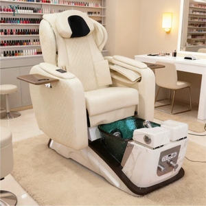 Poltrona <span class=keywords><strong>Pedicure</strong></span> Spa Più Venduta con Massaggio Shiatsu alla Schiena e Vasca Idromassaggio in Ceramica, Arredamento per Salone di Bellezza - Product Image 2