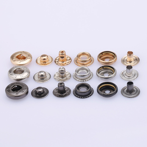 Đa kích thước Kim Loại Tùy chỉnh nút kim loại <span class=keywords><strong>Snap</strong></span> Nút Kit vòng áo nút - Product Image 4
