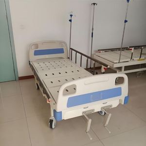 Cama de Hospital Manual Huinuo, de Acero Laminado en Frío, Multifuncional, para Cuidado del Paciente y Asistencia a la Movilidad - Product Image 1
