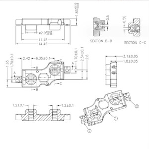 Switch Gateron Upgrade a Basso Profilo, Socket per Switch <span class=keywords><strong>Tastiera</strong></span> PCB 2.0 Hot-Swap - Product Image 6