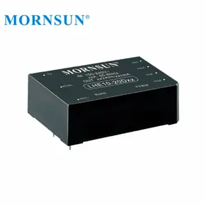 Mornsun-LHE10-20A15 de salida DUAL, suministro de energía ultradelgado, CA a 15V, 10W, CA, CC, convertidor, CE Rohs, para instrumentos de hogar inteligente