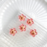 Breloques 3D pour ongles à dos plat, motifs ours gommeux, capybara, animaux, bonbons et autres fournitures pour manucure, accessoires de nail art pour la décoration