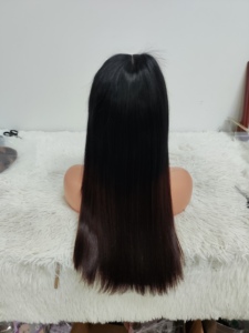 Letsfly 55$ Super Double Drawn Human Hair <b>Wigs</b> 2X6 Closure <b>Wig</b> Raw Vietnamese Hair High Quality Bone Straight <b>Wigs</b> 250% Density - Product Image 1