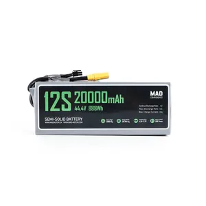 12S 20Ah <b>Drone</b> Solid State Lithium-ion Battery - Product Image 1