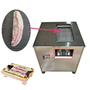 Machine de découpe de poisson frais haute efficacité, trancheur de filets, équipement de traitement du saumon, nouveau