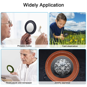 Mini loupe loupe de poche pliable Portable bijoux lecture loupe loupe - Product Image 5