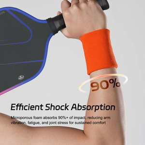 Nouvelle Arrivée - Vente Flash : Raquette de Pickleball Composite avec Face en Graphite, Noyau MPP, Certifiée USAPA, Absorption des Chocs Efficace - Product Image 4