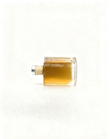 Bouteille en verre carrée de haute qualité de 100 ml avec couvercle pour diffuseur à bâtonnets, huiles essentielles et parfums – Marquage à chaud disponible