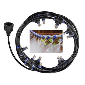 Sistema de Nebulización para la Industria, Eliminación de Polvo, Refrigeración de Centros Comerciales, Agricultura, Jardín, Invernadero, Sistema de Pulverización de Agua para Exteriores - Product Image 1