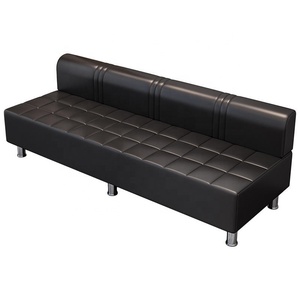 Canapé de salon de coiffure en cuir PU, fauteuil de bureau pour usage commercial et ensembles de canapés de bureau en cuir synthétique - Product Image 1