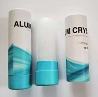 Vente chaude désodorisant et anti-transpirant pierre de cristal d'alun de potassium minéral naturel 60g 90g 120g OEM/ODM
