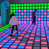 Jeu de laser mobile activé par LED JC pour salle d'activités, jeu de laser d'activation