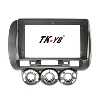 Kit de Radio para Coche, Reproductor de DVD, Navegador, Marco para Tablero, Marca TK-YB, Material Plástico PC+ABS, Servicio OEM, Accesorios Interiores para Automóviles
