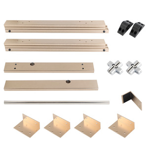 Betoci Pull-out Folding Table <b>Slide</b> Rail Aluminum Alloy 600 700 800mm For Desks And Dining Tables - Product Image 2