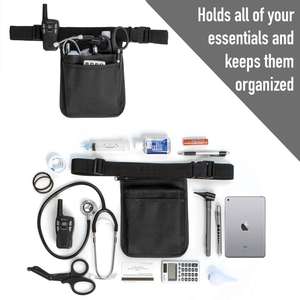 चिकित्सा आयोजक बेल्ट नर्सों के लिए बहु डिब्बे नर्स चिकित्सा हिप बैग कमर पैक नर्स जेब आयोजक पिछाड़ी पैक - Product Image 3