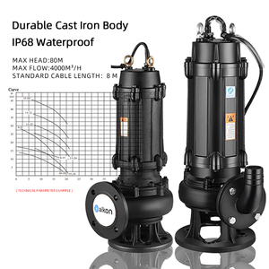 Pompes submersibles à haute pression pour eaux usées, pompe submersible électrique pour eaux sales, pour les machines <span class=keywords><strong>de</strong></span> traitement <span class=keywords><strong>de</strong></span> l'eau - Product Image 1