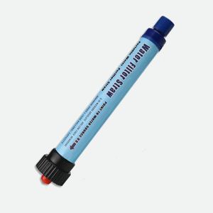 Hiking Personal Portable Emergency Outdoor Water Filter Straw Water Purifier <b>Camping</b> Survival Disaster Rescue Filter Equipment - Product Image 3