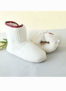 Bottes de ballerines antidérapantes pour <span class=keywords><strong>femme</strong></span> et <span class=keywords><strong>femme</strong></span>, doublure en Sherpa, hiver, intérieur, maison, salon, bon marché - Product Image 5