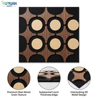 Panneaux acoustiques géométriques emboîtables en forme d'étoile, finition bois, écologiques, pour salon, salle de sport, chambre, entrepôt, hôtel, appartement