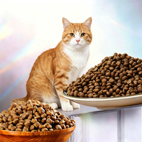 Croquettes pour chats de haute qualité, équilibrées et riches en protéines, avec des vitamines essentielles et un soutien digestif, nourriture sèche complète pour chats