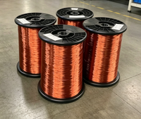 Fil d'aluminium émaillé sur mesure, échantillon disponible, prix usine pour solénoïde automobile