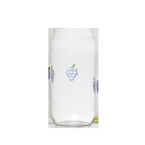 Tazas personalizadas de borosilicato alto, vaso de agua para bebidas creativas para el hogar, lata de vidrio estilo flor pegajosa para jugo, té de la leche - Product Image 6