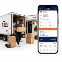 Servicio de Mudanza Confiable, Aplicación de Reserva de Mudanzas, Desarrollo de Aplicaciones para iOS y Android con Cotización de Servicio, Reserva de Mudanzas LionCreate