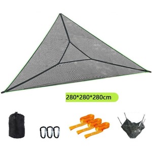 Hamac triangulaire StarNav pour 3-4 personnes, tente d'arbre suspendue, lit de détente en filet - Product Image 2