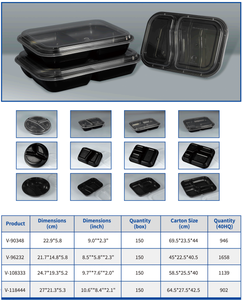 Hộp Đựng Chuẩn Bị HD Hộp Cơm Trưa Không Chứa BPA Bento Có Nắp Đậy Đơn Hộp Đựng Thức Ăn Bằng Nhựa - Product Image 3