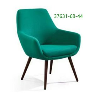เก้าอี้หนังทำจากไม้เนื้อแข็งหรูหราอ่อน-เก้าอี้เลานจ์ที่ทันสมัย37631-68-44 - Product Image 1