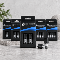Boîte d'emballage personnalisée de luxe en carton pour flacon de peptides, avec fermeture magnétique et doublure en éponge, pour flacon unique de 2 ml, 3 ml, 5 ml, 10 ml