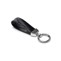 Cynoysure — porte-clé en cuir véritable et métal, logo personnalisé, porte-clé, cadeau