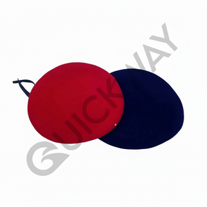 2024 Ventas al por mayor Cómodo gorro de lana de boina roja Poliéster Uso ceremonial para Red de camuflaje al aire libre - Product Image 1