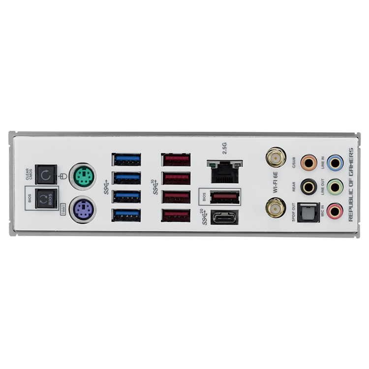 ASUS ROG Maximus Z790 Apex ATX Motherboard, 6 SATA Ports, Supports