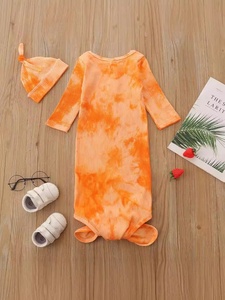 Pijamas de Manga Larga de Algodón Acanalado Ultra Suave y Antibacteriano para Bebés Recién Nacidos, para Niñas y Niños, Sacos de Dormir - Product Image 2