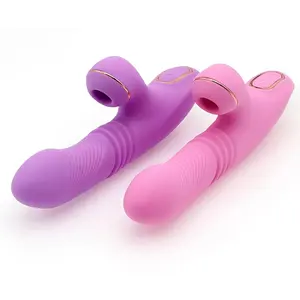 Điện đa tần số mạnh mẽ mút âm vật nữ thủ dâm Máy sưởi ấm dildo Vibrator cho phụ nữ