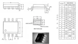 ISD1806 WTV-380 Chip registrabile audio IC Voice Music Talking Recorder programmabile 8 PIN MP3 Voice Chip IC