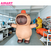 Costume de capybara personnalisé, vêtements de capybara gonflables et costume de capybara pour femmes