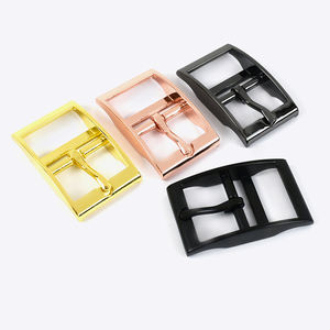 Meetee LCH-116 25mm personalizar de doble Polo ojos hebilla bolso accesorios para bolso doble <span class=keywords><strong>Bar</strong></span> Pin hebilla Collar de cinturón hebilla - Product Image 2