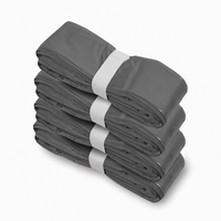 Sacs pliables anti-poussière en HDPE durables, 22 m, recharge pour aspirateurs industriels, 357 mm x 22 m