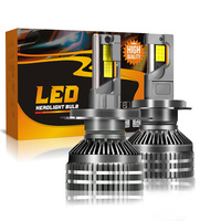 Phares LED de voiture H7 H4 260W Haute Puissance Conception Triple Tube de Calor en Cuivre Approvisionnement Exclusif Transfrontalier 80000LM OLIVER Compatibilité 12V