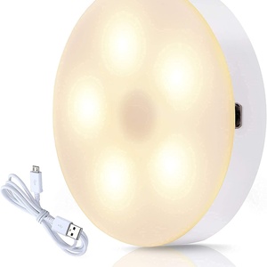 Lampe à détecteur de mouvement sans fil pour la maison, veilleuse LED murale avec chargement USB, lampe à bâton pour armoire, chambre, escalier - Product Image 1