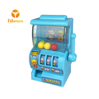 Jeu de machine à sous miniature à manivelle, motif cochon de dessin animé mignon, interactif et éducatif, pour petit bureau