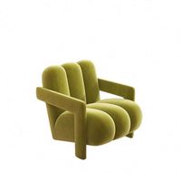 Fauteuil unique pour la maison, canapé-lit blanc une place