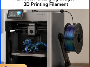 เส้นพลาสติก PLA ยี่ห้อ Yiqiu3D รุ่น Chameleon Magic Series ขนาด 1.75 มม. น้ำหนัก 1 กก. สำหรับเครื่องพิมพ์ 3 มิติ ให้ประกายระยิบระยับ ช่วยปกปิดรอยต่อระหว่างชั้นพิมพ์ สำหรับ Bambu Lab - Product Image 6