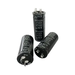 Condensador inversor de 300000 V, 450 horas, instrumento de depilación, condensador de cuerno de buey, condensador de 450V, 560UF