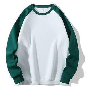 T-shirt à manches longues de marque américaine, nouvelle collection, coupe ample, avec coutures contrastées, idéal pour l'automne, personnalisable avec logo. - Product Image 4